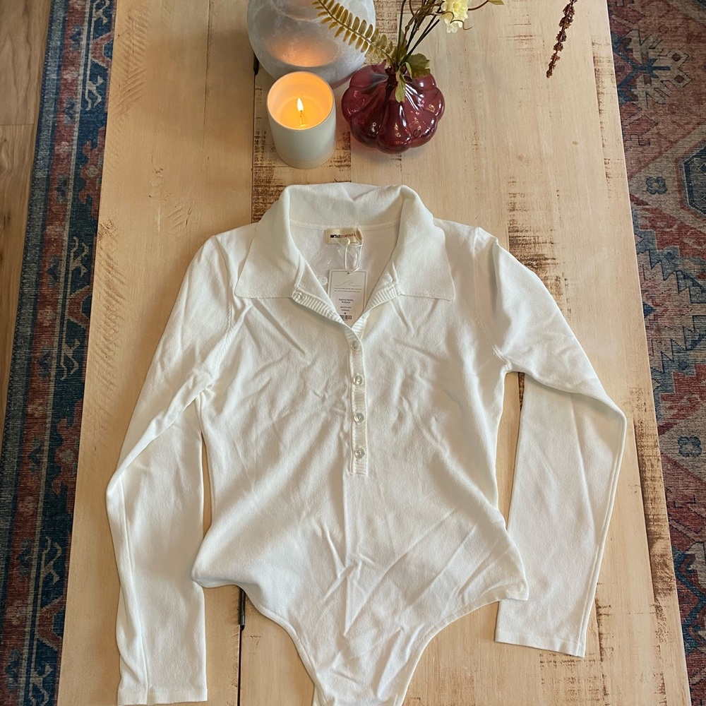 Collared Bodysuit